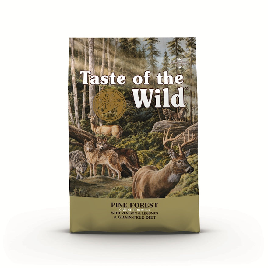 Taste of the Wild dry dog ​​food grain-free venison + chickpea formula (whole dog food)