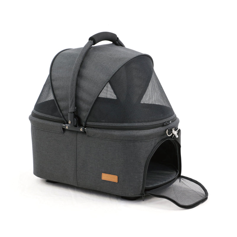 二合一可拆式車籃寵物輕便可摺手推車