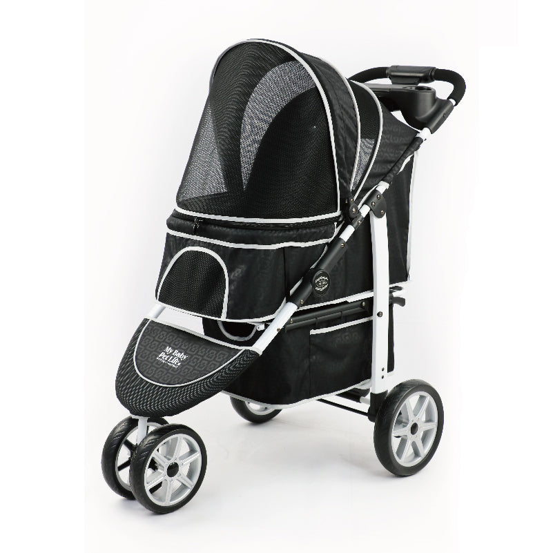 EASOGO！單手折疊鋁合金寵物手推車