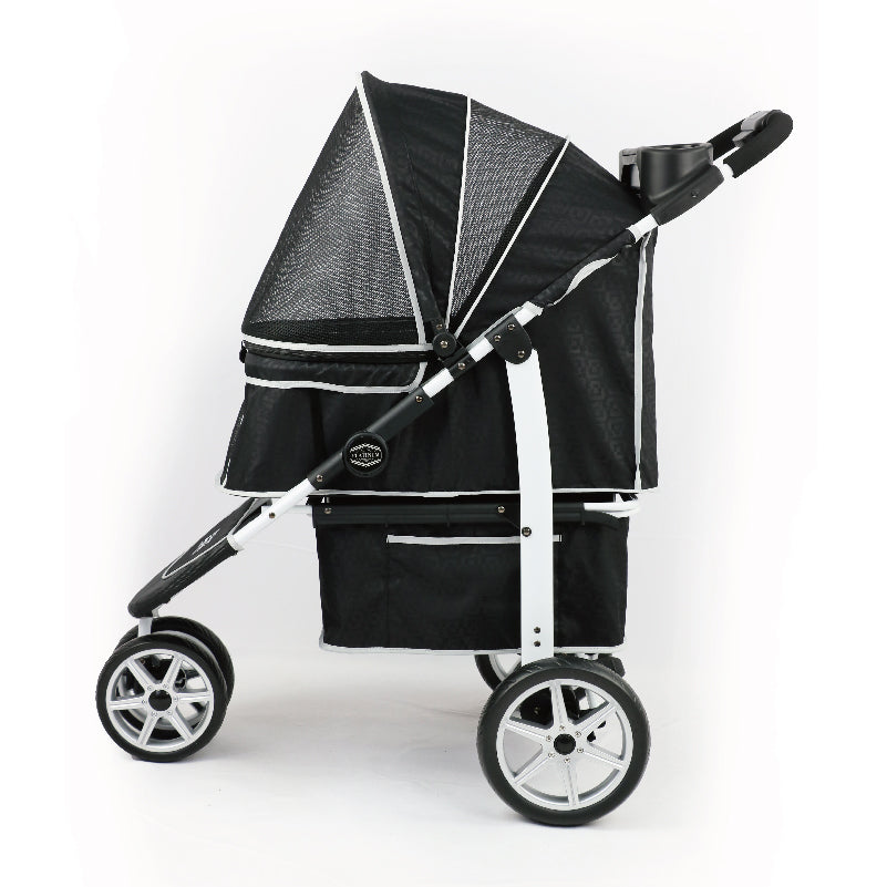 EASOGO！單手折疊鋁合金寵物手推車