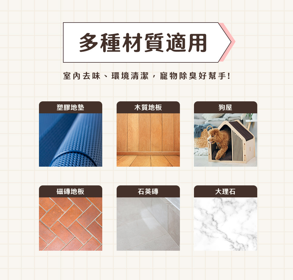 臭味滾(狗用)地板清潔劑